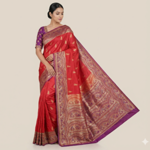 kanjivaram semi silk